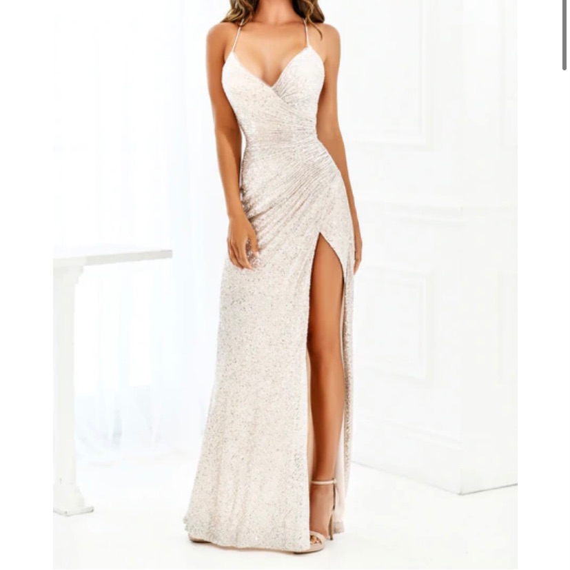 Silver Eclipse Gown